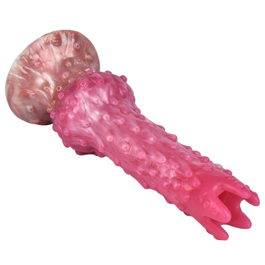 Rose Silicone Fantasy Gode Alien Ovipositeur