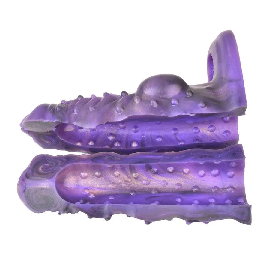 Gaine à Pénis à Picots en Silicone Souple