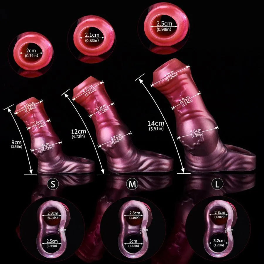 Bite De Cheval Fantaisie Silicone