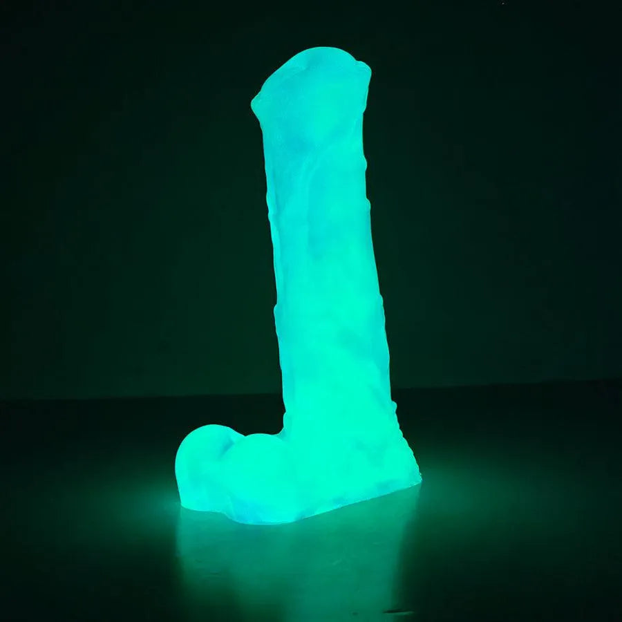 Gaine à Pénis Lumineuse En Silicone Souple Au Fantasy